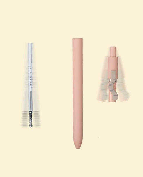 Cute Cat Tails Kawaii Pens, 0.5mm Fine Point Gel Pens, Smooth Writing Black Ink, Quick Dry Retractable Ballpoint