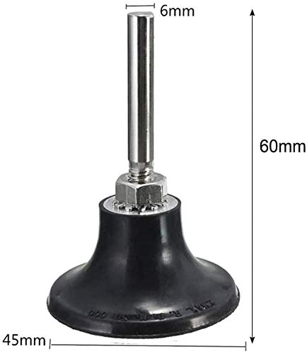 2 Inch Sanding Discs Holder Roll Lock Disc Pad with 1/4" Shank for Die Grinder Power Drill