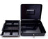 SentrySafe Black Money Saving Box with Cash Tray, Key Lock, Portable Safe, 0.21 Cubic Feet