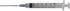 Duda Energy SyringeBox003 Industrial Syringes, 15G x 1-1/2" Blunt Tip, 3 mL, Pack of 100