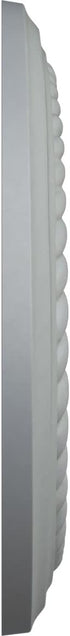 Ekena Millwork CM07AL Small Alexandria Ceiling Medallion, 7 7/8"OD x 3/4"P, Factory Primed