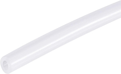 DMiotech 1mm ID 4mm OD Clear Silicone Tube, 6.6 Feet Industrial Tubing for Water Air Pump