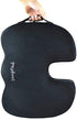 Tailbone 2 Memory Foam Seat Cushion, for Sciatica, Back, Hip, and Pain Relief, Firm Comfortable, Support for Office