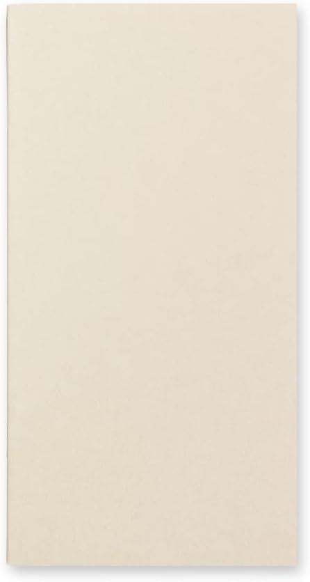 Traveler's Company Traveler's Notebook Refill 013, 128 Pages, Lightweight Blank Paper