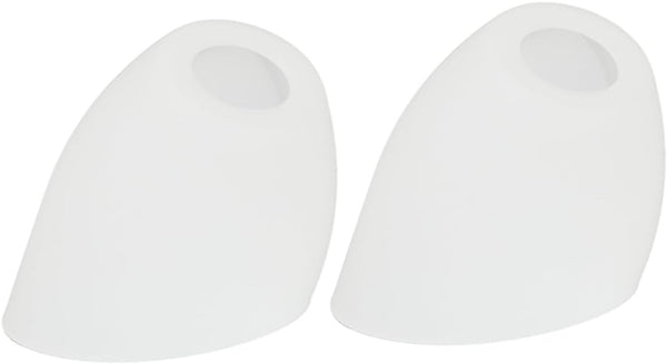 2pcs Angled Horseshoe Lampshade Mini Lamp Shade Horseshoe Decor White Pendant Lights