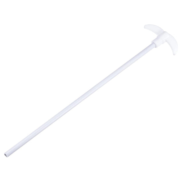 MECCANIXITY PTFE Electric Stirring Rod, 300mm Length Overhead Stirrer Mixer Shaft with Foldable Paddle