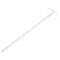 MECCANIXITY PTFE Electric Stirring Rod, 300mm Length Overhead Stirrer Mixer Shaft with Foldable Paddle