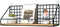 Nvzi -c Nail Board Rack Set, Metal Bracket, Display Wall Organizer, Office Garage