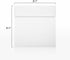 LUXPaper Square Invitation Envelopes | 50 Qty | Peel & Press | 5 1/2" x 5 1/2" | Bright White | 80lb. Text