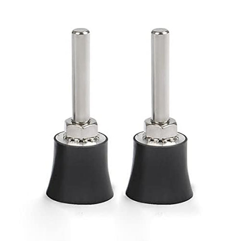YAKAMOZ 2Pcs 1-Inch 1/4" Sanding Pad Roll Lock Disc Holder Quick Change Roll Lock Sanding Discs Polishing Pads Holding