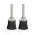 YAKAMOZ 2Pcs 1-Inch 1/4" Sanding Pad Roll Lock Disc Holder Quick Change Roll Lock Sanding Discs Polishing Pads Holding