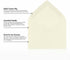 LUXPaper #17 Mini Envelopes | 2 11/16" x 3 11/16" | Natural | 70lb. Text | 50 Qty