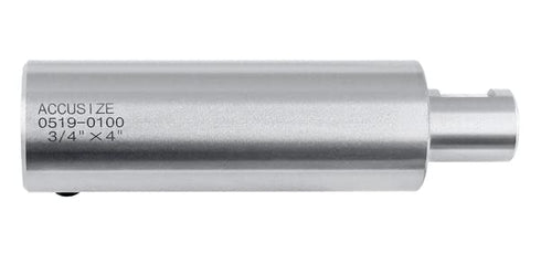 Accusize Industrial Tools 4"/100mm Extension - 3/4" Weldon Shank Annular Cutter, Weldon Adapter, 0519-0100