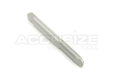 Accusize Industrial Tools 10 Pc 2 Flute H.S.S. Spiral Point Taps, 6-32Nc, A.N.S.I. Standard, Ground, Spt-6-32x10