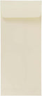 JAM PAPER #10 Policy Business Envelopes - Natural White Wove, 4 1/8 x 9 1/2, 50/Pack