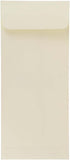 JAM PAPER #10 Policy Business Envelopes - Natural White Wove, 4 1/8 x 9 1/2, 50/Pack