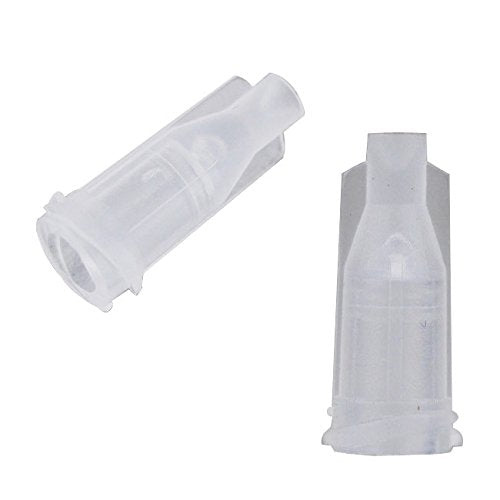 Luer Lock Syringe Tip Caps, Screw Threads Dispensing Stop Caps, 1000 Pieces Clear