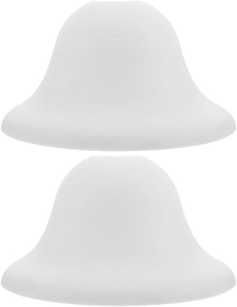UKCOCO Round Mushroom Lamp Shade Replacement for Table and Floor Lamps Plastic