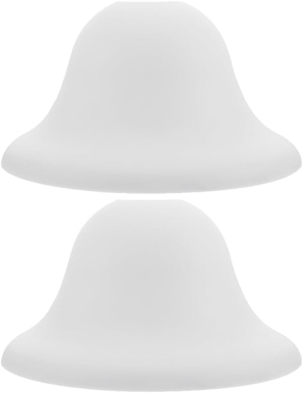 UKCOCO Round Mushroom Lamp Shade Replacement for Table and Floor Lamps Plastic