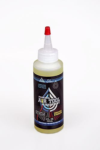 Air Tool Lubricant - Premium Industrial Pneumatic Tool Oil, 4oz.