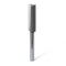FivePears Straight Router Bits 1/4 Inch Shank Double Flute, 3/8 Inch Cutting