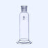 Lab Gas Washing Bottle Glass 500ML Vacuum Trap with Two Bend Tubes for Chemistry Lab Glassware Kit