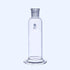 Lab Gas Washing Bottle Glass 250ML Vacuum Trap for Chemistry Lab Glassware Kit with Two Bend Tubes 29/32 Joint