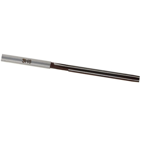 Utoolmart Hand Reamer, 3mm Alloy Tool Steel H8 Straight Flutes Milling Cutter Tool (1pcs)