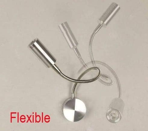 3W Flexible LED Wall Sconce with Gooseneck Design