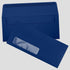 LUXPaper #10 Business Window Envelopes | 4 1/8" x 9 1/2" | Navy Blue | 50 Qty
