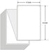 MakerKing 4x6 (100 4x6 Thermal Labels, White Mailing Fanfold Postage Direct Thermal Printer Shipping Label Fanfold