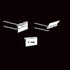 STORE FIXTURES DIRECT 2" 1.25" 50 Pack L X H Flip Scan Hook Label Holder - Hook Scanner Plates