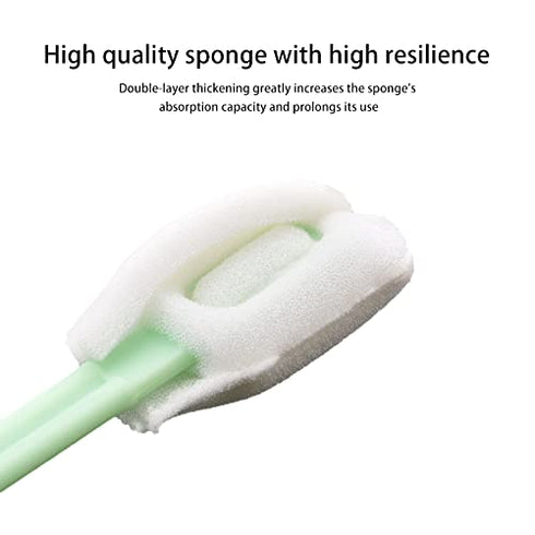 200 PCS Professional Foam Cleaning Swab Sticks - Dust-Free Cleaning Sponge Tip Swabs for Lab & Optical Equipment