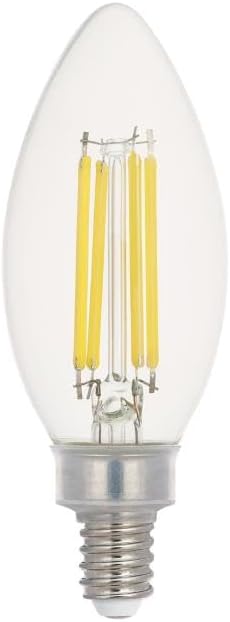Westinghouse Lighting 5357000 5.5 Watt (100 Watt Equivalent) B11 Dimmable Clear Filament