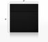 LUX Paper Square Invitation Envelopes for 5 3/4 x 5 3/4 Cards, 80 lb. Midnight Black, 250 Pack