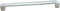 Generic Southst 1.26/3.78/5.04/6.30/8.82 Handles for Furniture White Chrome Kit Closet Bedside Table Dresser
