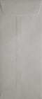 LUXPaper Open End Envelopes | Peel & Press | 50 Qty | 6" x 11 1/2" | Gray Wove | 28lb. Text