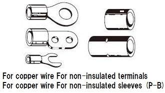 AK15A 1.25, 2, 5.5, 8m LOBSTER Professional Wire Terminals Connectors Ratcheting Crimper Eay Grip (SQ) : Made in Japan