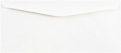 JAM PAPER #10 Business Commercial Envelopes - White - 4 1/8 x 9 1/2 - Bulk 500/Box