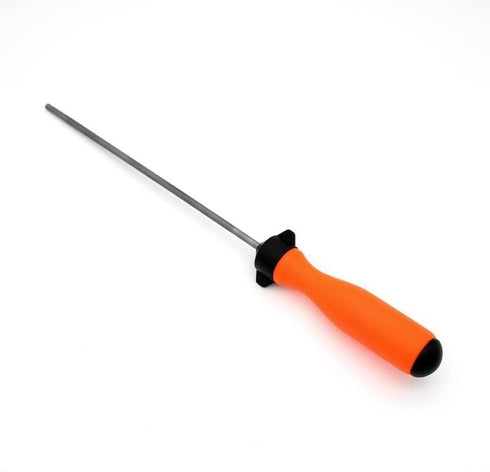2 Pack Round File Handle with Adjustable Tightening Nut, Plastic Nylon Handles for 4mm-5mm Hole Saw