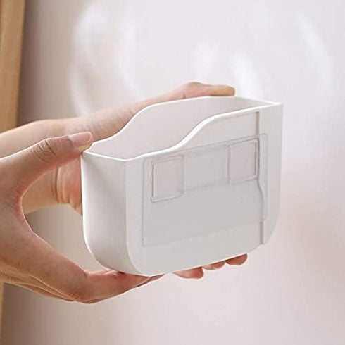 SUNFICON Adhesive Remote Control Holder - Wall Mount Media Player Controller Organizer Caddy Box for Home Office