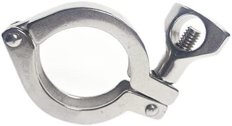 TNMHHM 304 Stainless Steel Tri Clamp with Silicone Gasket for Sanitary Pipe Fittings