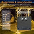 ZNYCYE Solar String Lights Outdoor, 8 Modes 220Led Multi Strand Fairy Lights Waterproof, Watering Can Lights Firefly Fairy Lights Bunch for Garden Patio Tree Christmas Party Wedding Decor(Cool White) by ZNYCYE