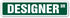 DESIGNER Street Sign for Interior Fashion Design, Indoor/Outdoor, 30" Wide Plastic Sign