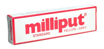 Milliput Epoxy Resin Sculptable Putty, 113.4 g, Yellow Grey, Versatile