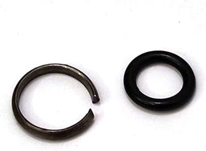 1/2" Impact Wrench Socket Retainer Rings with O-Ring, Impact Wrench Tool Parts & Accessories, 10 Set