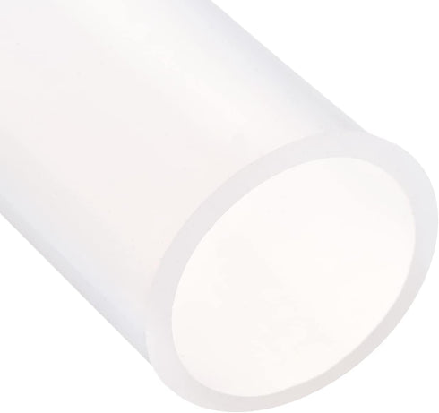 uxcell 4Pcs Pure Silicone Tubing, 32mm ID, 38mm OD, 0.33 Ft Transparent Hose for Water Air Pump, Household, Industry