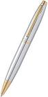 Cross Calais Ballpoint Pen - Chrome and Gold Trim