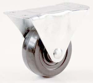 Shepherd 2-1/2" Rubber Stationary Caster