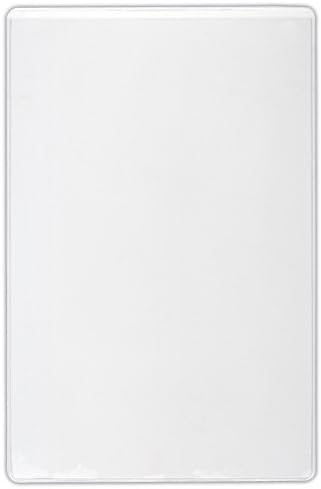 StoreSMART - Peel & Stick Pocket, 6" x 9 1/2" Open Short Side, 25-Pack Clear Vinyl Plastic